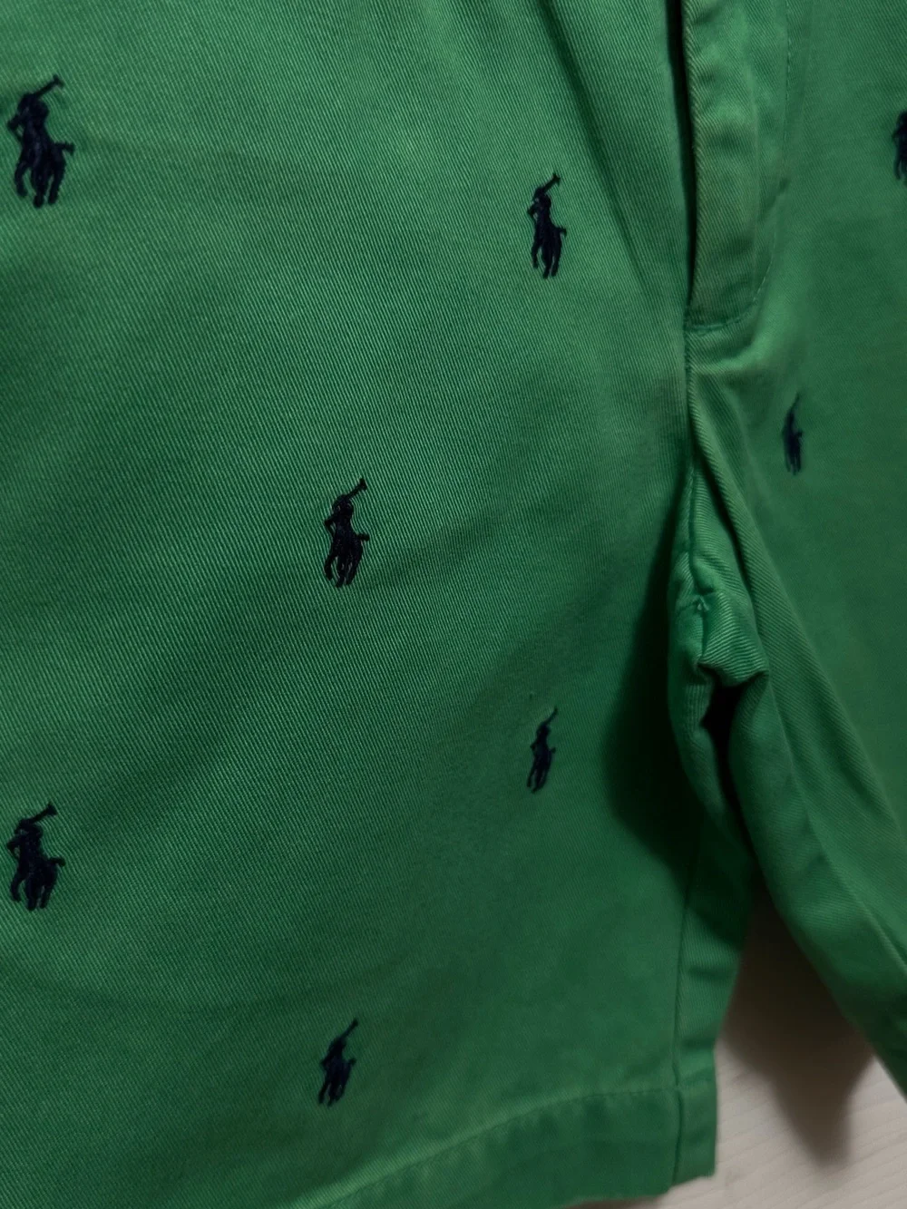 Polo Ralph Lauren  boys classic Green Chino Short size 5